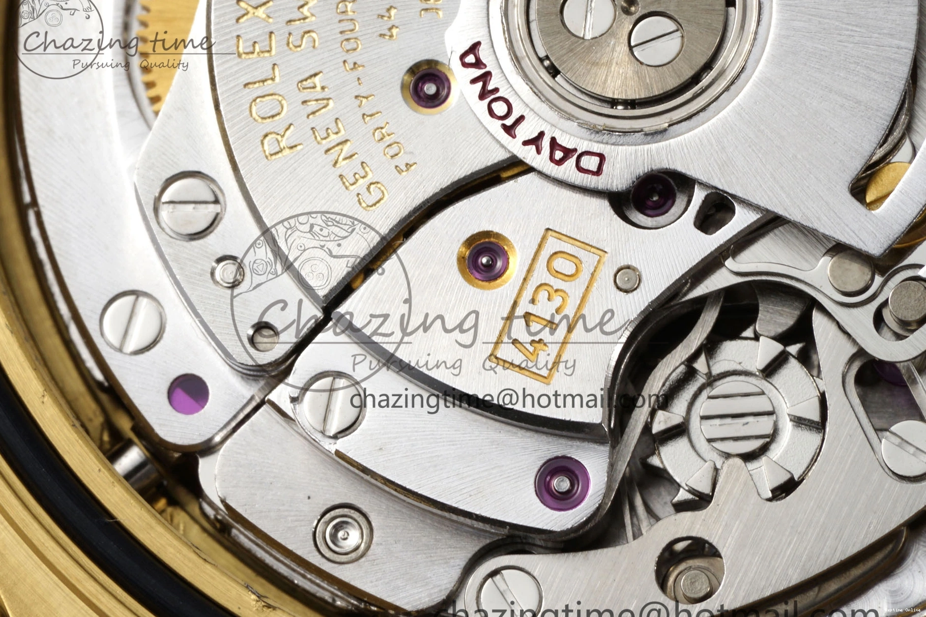 0130 Daytona 116508 QF 1:1 Best Edition Meteorite Dial on YG Bracelet SA4130 V FlexibleFit 1759